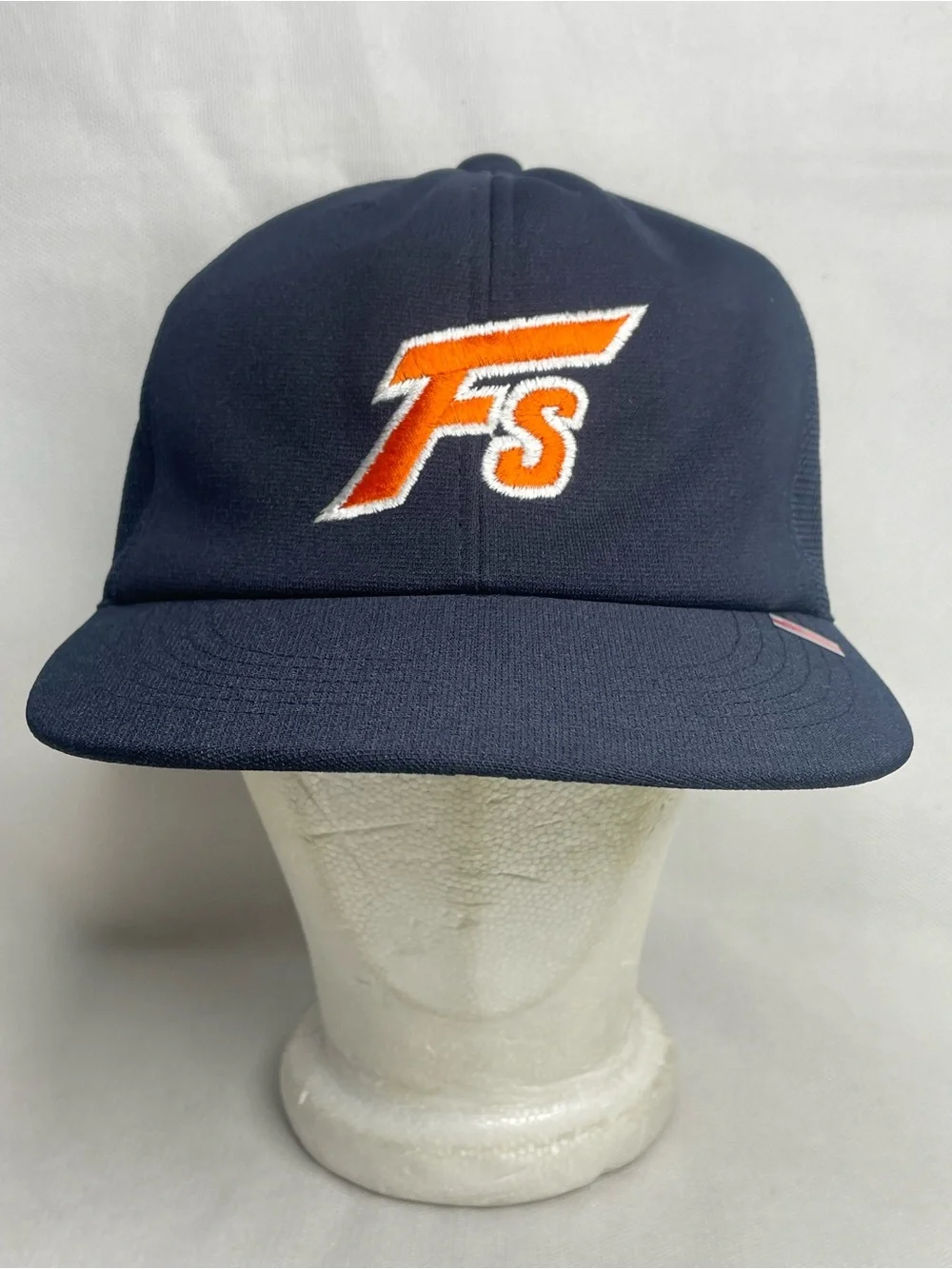 VTG 90s Hokkaido Nippon Ham Fighters REAL DEAL Tokyo Hat Navy Japan Baseball Cap
